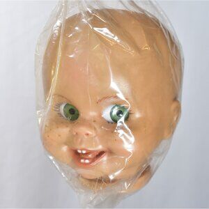 Syndee's Crafts Doll Head Size Medium Hard Vinyl #32202 "Tammy" Vintage Doll